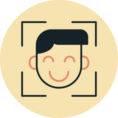 Evlat. Web simgesi basit illüstrasyon