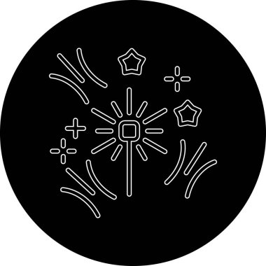 Moda tarzında izole edilmiş güneş simgesi