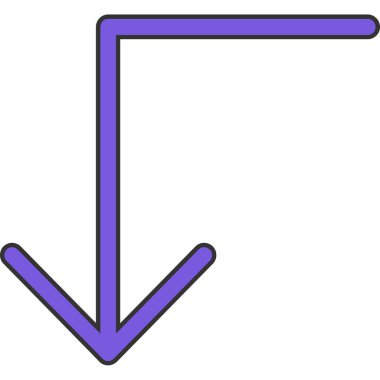 Ok. Web simgesi basit illüstrasyon