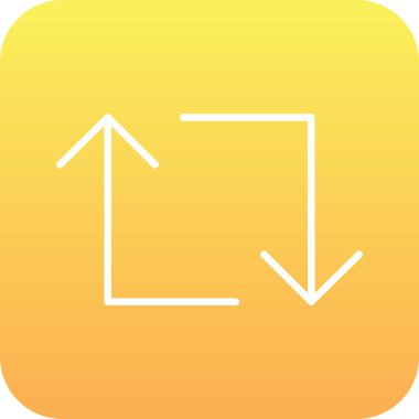 ok simgesinin vektör illüstrasyonu