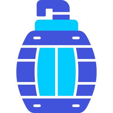 su tankı simgesi, vektör illüstrasyonu