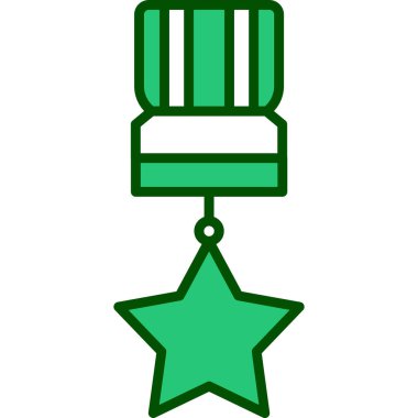 yıldız simgesi vektör illüstrasyonu