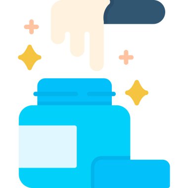 Bir sabun şişesinin vektörü