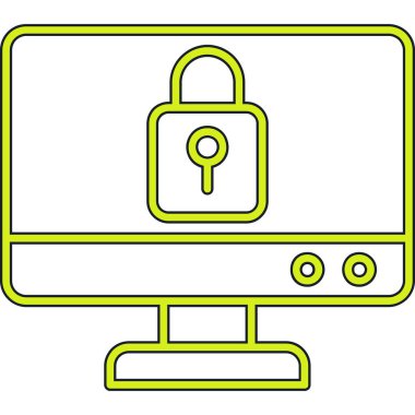 Modern dizüstü bilgisayar simgesinin vektör illüstrasyonu