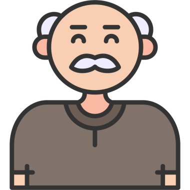 Kel adam avatar simgesi