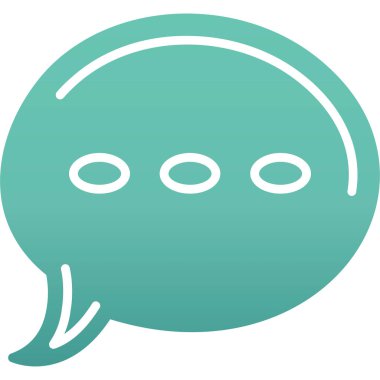 Konuşma balonu. Basit tasarım