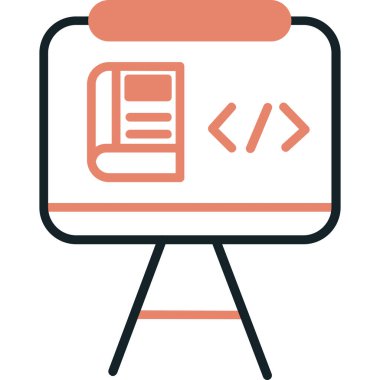 Web tasarım vektör renk çizgisi simgesi