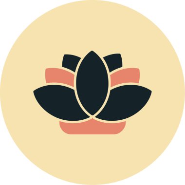 Bitki. Web simgesi basit illüstrasyon