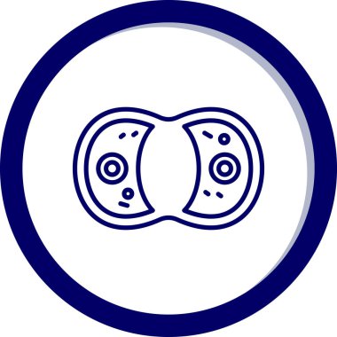 Modern b 'nin vektör illüstrasyonu eksik simgesi