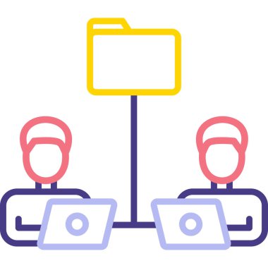 Reklamcılık. Web simgesi basit illüstrasyon