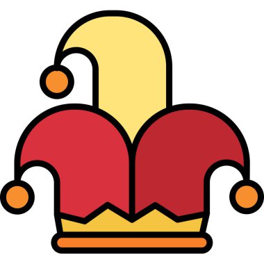 Taç ikonu. Web için taç vektör simgelerinin özet çizimi