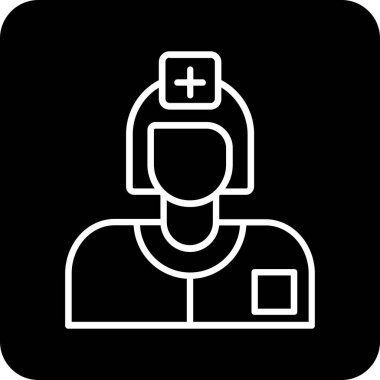 Doktor Simge vektör illüstrasyonu