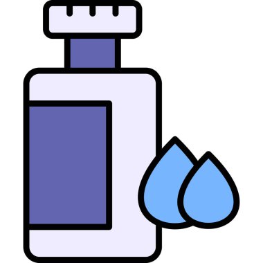 Su şişesi. Basit tasarım