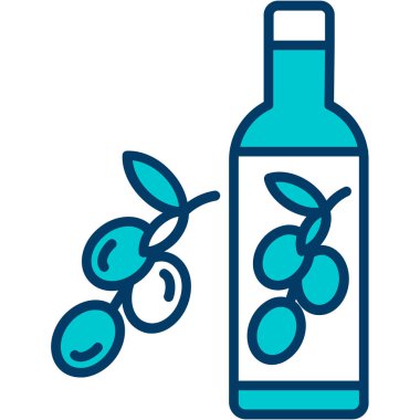 Meyve suyu. Web simgesi basit illüstrasyon