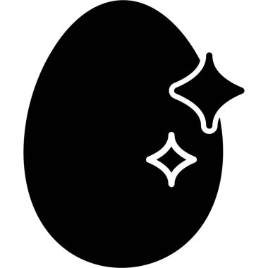 Yumurta simgesi, basit stil