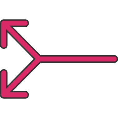 ok simgesinin vektör illüstrasyonu