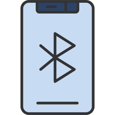 Bluetooth vektör düzenlenebilir vektörü