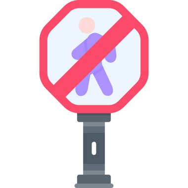 Dur tabelası. Basit tasarım