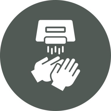 Bir kredi kartı vektör ikonu tasarım resimleme arkaplanını tutan el