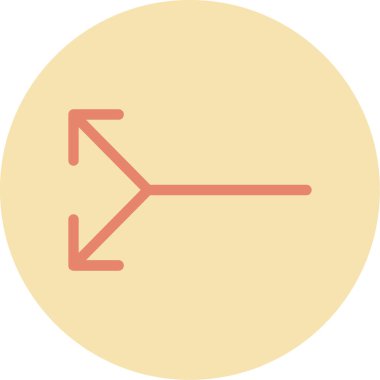 Ok simgesi. vektör illüstrasyonu