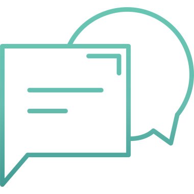 Konuşma balonu. Basit tasarım