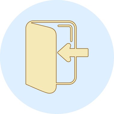 Modern bataryanın vektör çizimi