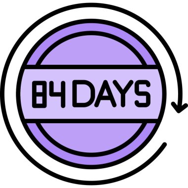 Ayın günü gün simgesi, özet biçimi