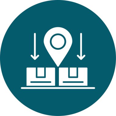 gps konum pin simgesi