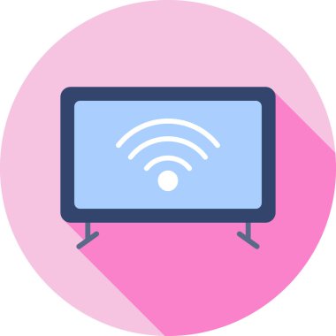 TV web simgesi basit tasarım