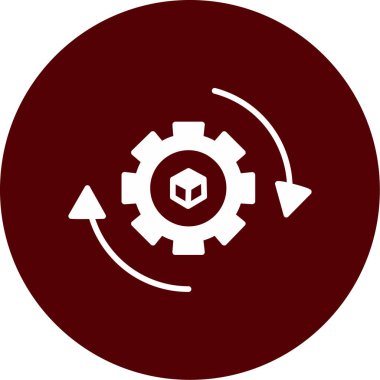 Vektör ayarı Simge illüstrasyonu