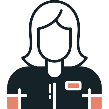 Erkek doktor vektör simgesi