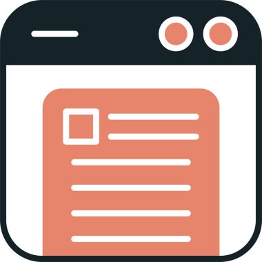 mobil uygulama simgesi vektör illüstrasyonu