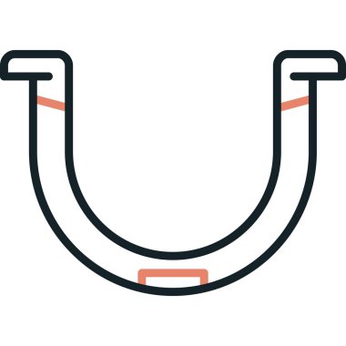 At nalı. Web simgesi basit illüstrasyon