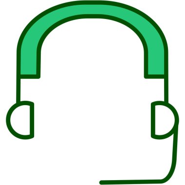 Müzik. Web simgesi basit illüstrasyon