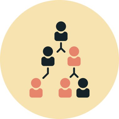 insanlar grup simgesi, vektör illüstrasyonu