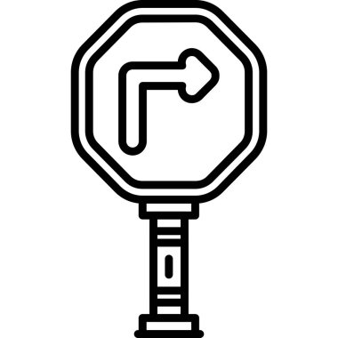 Modern b 'nin vektör illüstrasyonu simgesinden yoksun