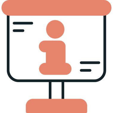 bilgi simgesi modern vektör illüstrasyonu