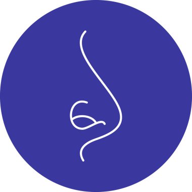 Güzel mavi ve beyaz desenli bir vektör çizimi