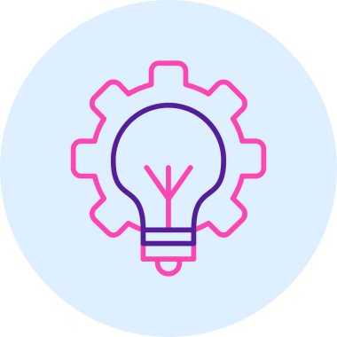 Ampul. Resim simgesi vektörü