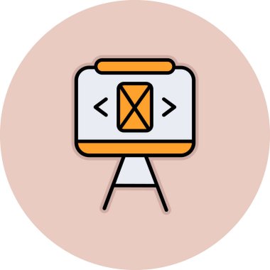 seo modern simgesinin vektör illüstrasyonu