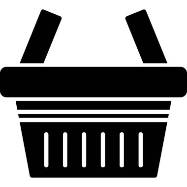 Sepet Simgesi vektör illüstrasyonu