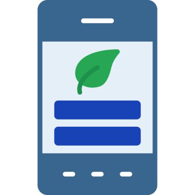 mobil uygulama simgesi vektör illüstrasyonu