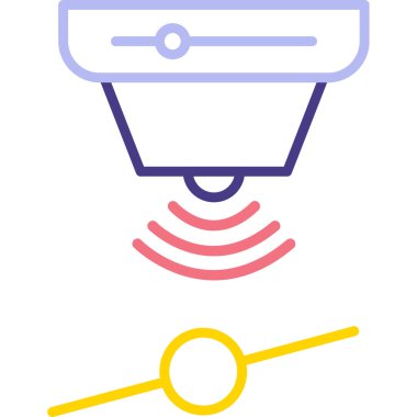 CCTV simge vektör çizim