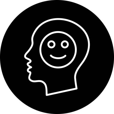 Bir kadın simgesinin vektör illüstrasyonu