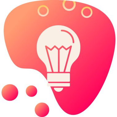 yaratıcı fikir ikonu vektör illüstrasyon tasarımı