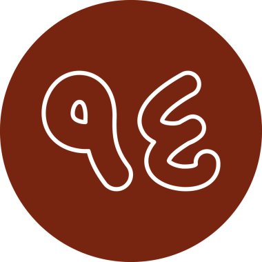 Şeker vektörü simgesi modern basit illüstrasyon