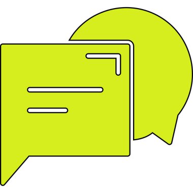 Konuşma balonu işaret tasarımı