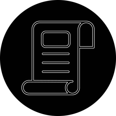 Kitap simgesinin vektör illüstrasyonu