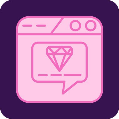 Akıllı telefon baloncuklu elmas