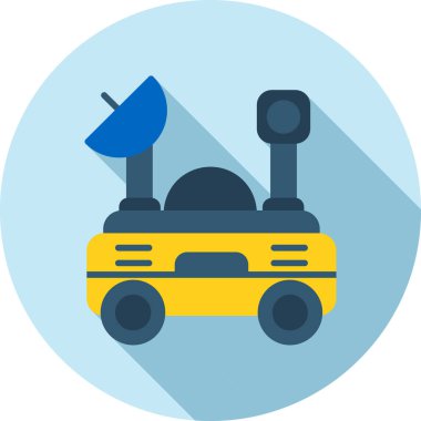 Düz biçimli temizlik ekipmanı simgesi